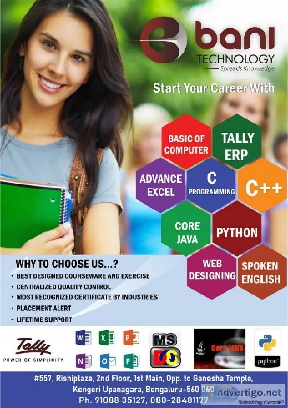 BANI Technology Kengeri &ndash Offers training on Tally ERP