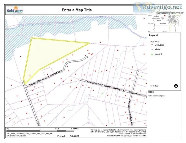 16 Acres wWell and Septic in Place - York SC