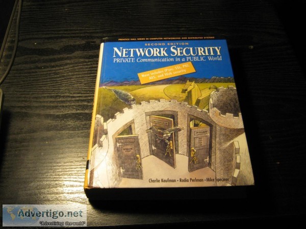 LIKE NEW  NETWORK SECURITY &ndash 2ND EDITION&hellip.