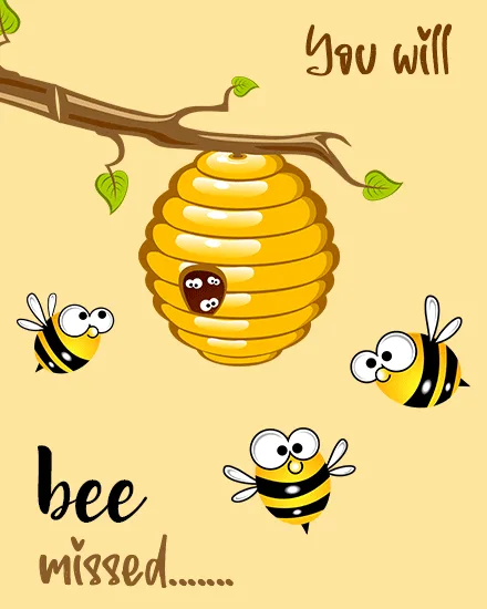 Farewell gif cards & group greeting ecards
