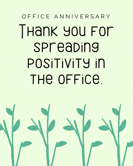 Happy work anniversary gif cards & group greeting ecards