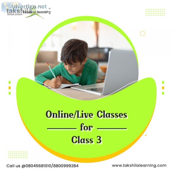 Online tuition class 3 | live classes for class 3