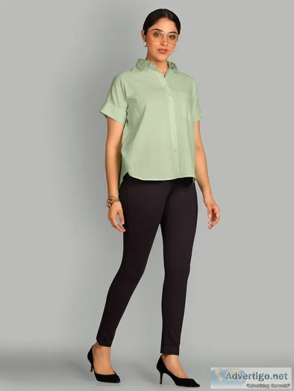 Buy women shirts online at beyoung with best price