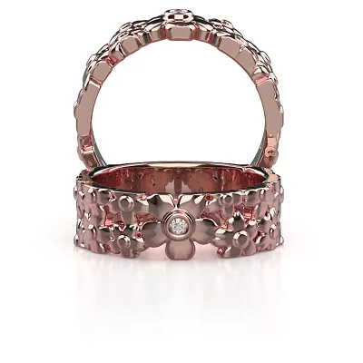 Sakura Wedding Bands