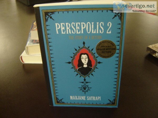 PERSEPOLIS by Marjane Satrapi. 3 softcovers. like new 320.