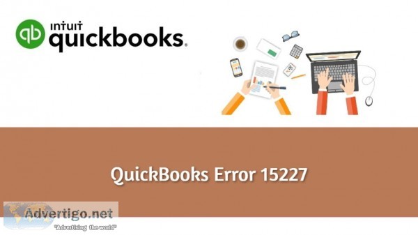 Quickbooks error 15227