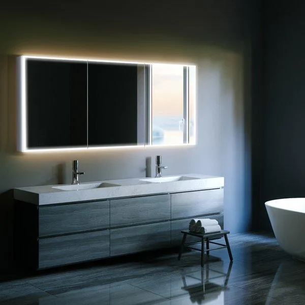 Bathroom Mirror Cabinets - All in ONE Solution for UK Bathrooms