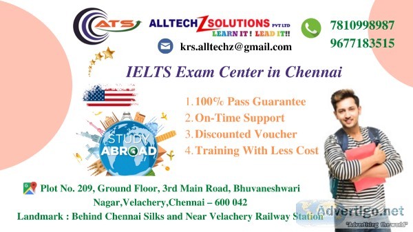 IELTS Exams  in Chennai and Velachery