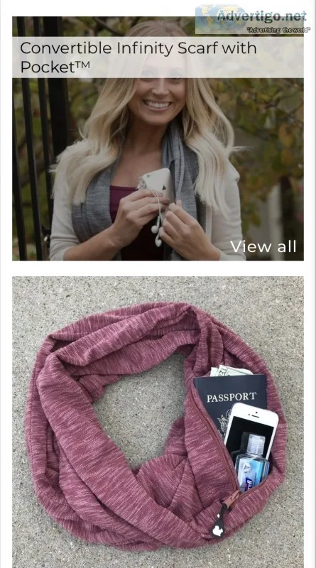 Infinity convertible scarf, perfect for the holidays!
