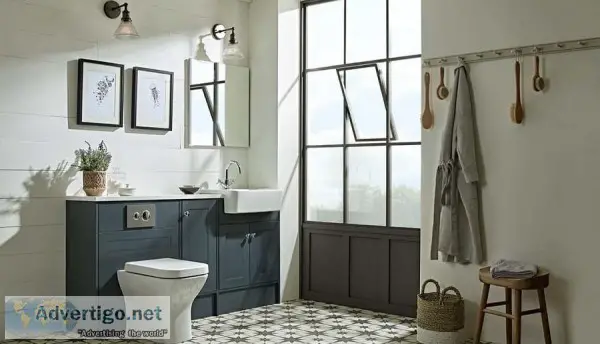 Create a seamless spacious look in your bathroom with Tavistock 