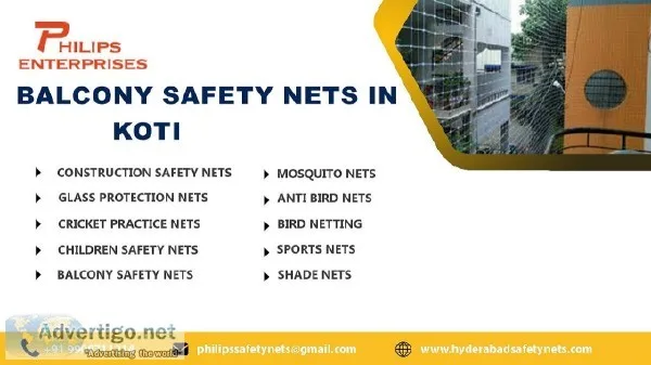 Balcony Safety Nets in Koti