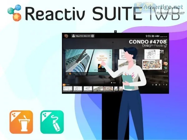Interactive whiteboards for remote meetings | vizetto