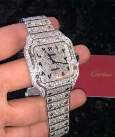 BustDown Cartier VVS Diamonds