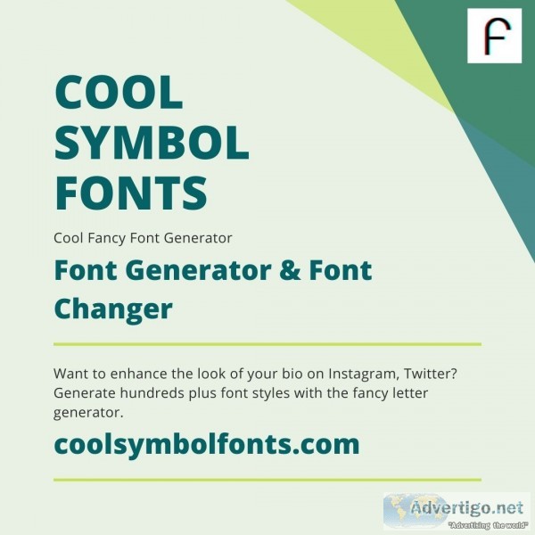 Font generator & font changer