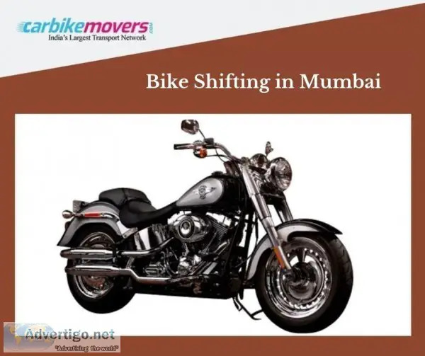 Bike Shifting in Mumbai  Bike Shifting Quotes and Charges in Mum