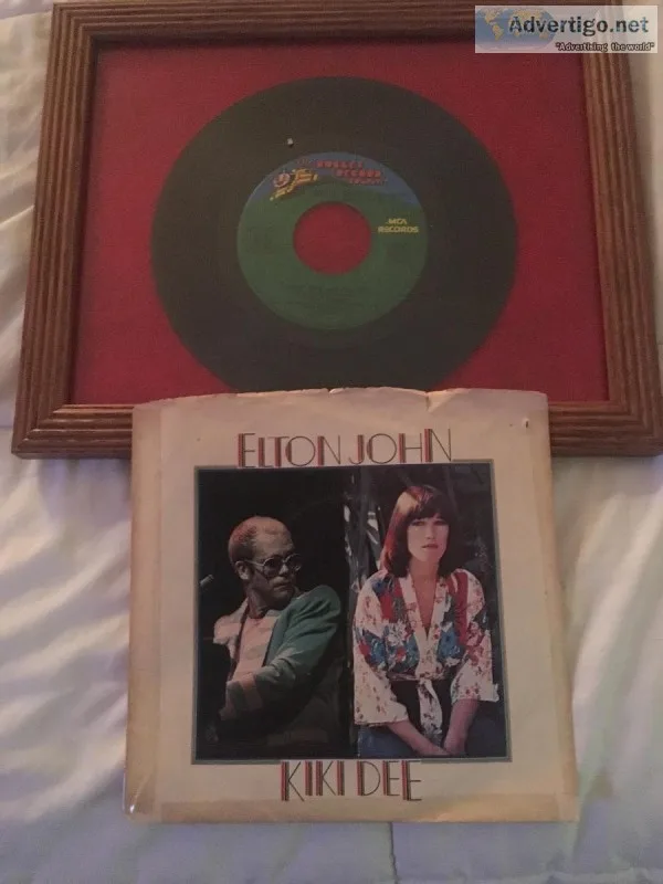 Elton John and Kiki Dee 45