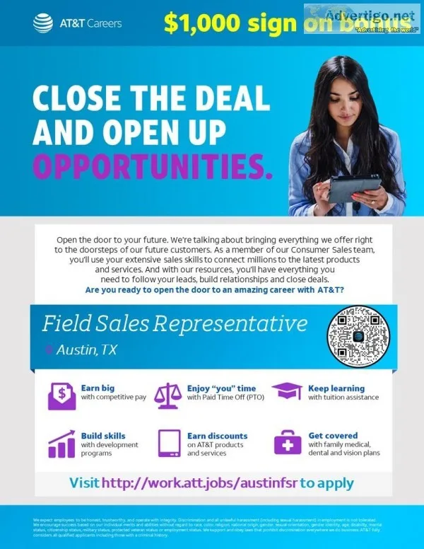 Field Sales Representative - Austin TX