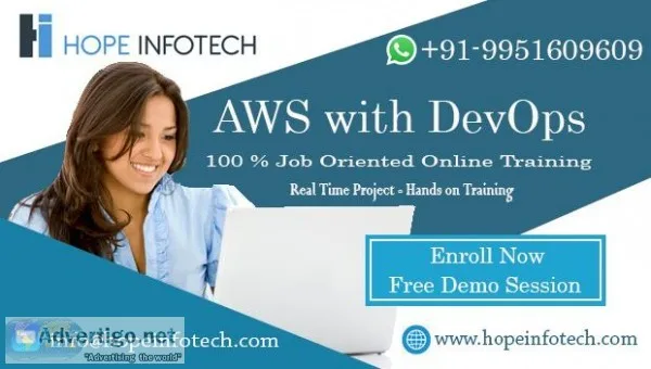 AWS with DevOps online training with placement  Enroll for free 