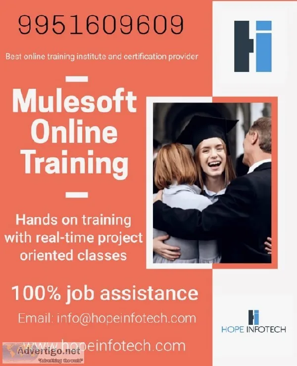 mulesoft online training with software  Enroll for free Demo 995
