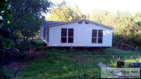 8.4 WOODED ACRES 2 SPRINGS 1800 SQFT DOUBLEWIDE