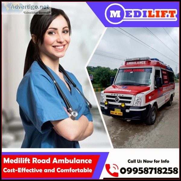 Best Remedial Solution Ambulance Service in Janakpuri Delhi- Med