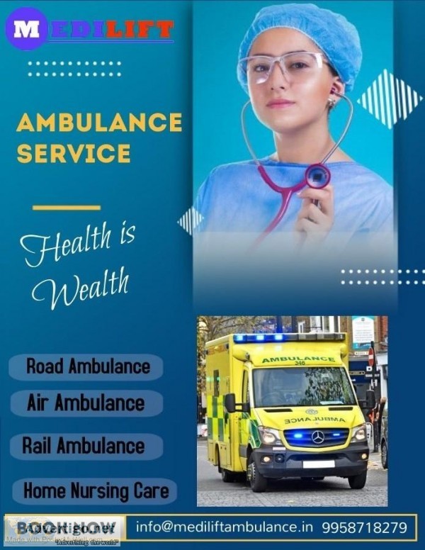 Best Medical Care Ambulance Service in Chanakyapuri Delhi- Medil
