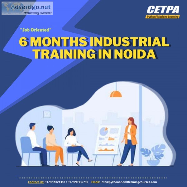 Best job oriented 6 months industrial training in noida