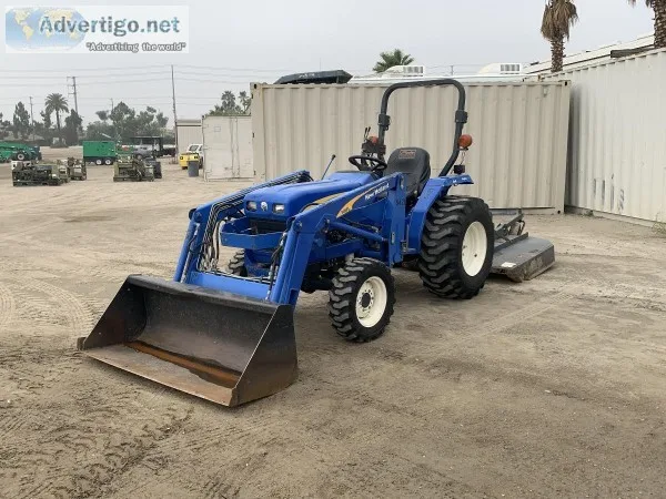 2012 NEW HOLLAND T1510 UTILITY TRACTOR 25301216