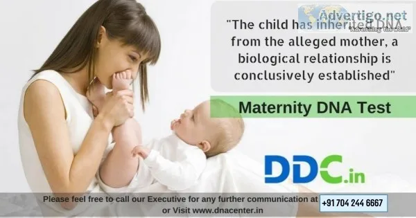 Affordable maternity dna test in india