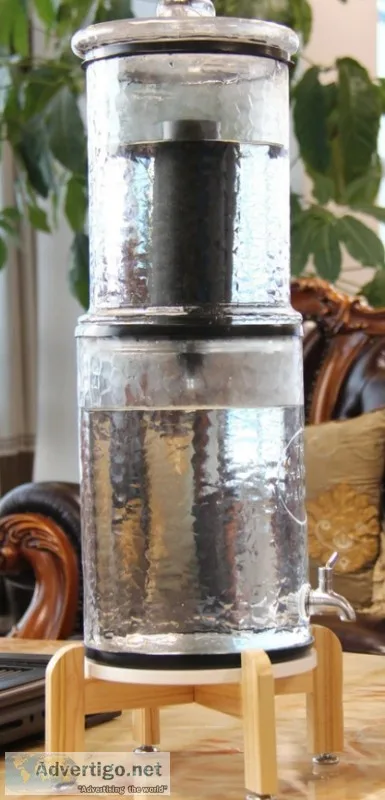 Glass water purifier machine