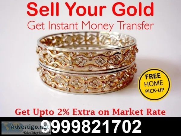 Sell Gold For Cash in Delhi At Maximum Price