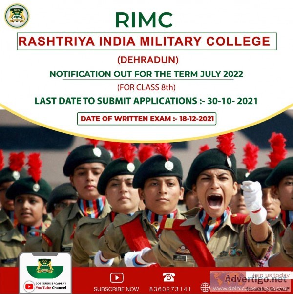 RIMC Coaching institute in Chandigarh