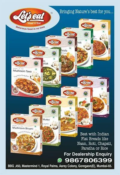 Be a Business Partner in READY TO EAT Food Industry