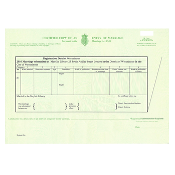 Uk marriage certificate attestation ? uae embassy in london