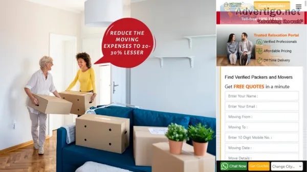 Moving solutions - packers and movers