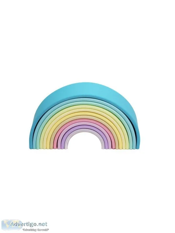 Shop Winter Essentials For Baby  Large Pastel Rainbow