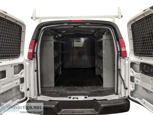 Shelving for van, ladder rack, safety partition