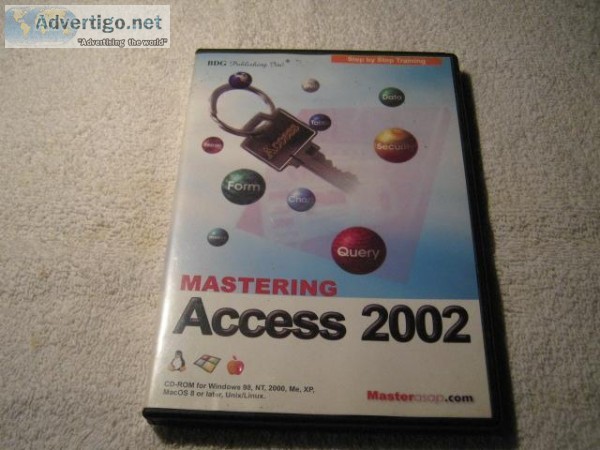 Mastering Access 2002 &ndash CD for Windows 98NT 2000 Me XP MAC 