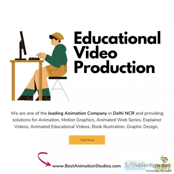 Educational Video Company  Best Animation Studios India