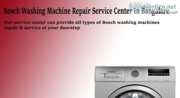 Bosch washing machine repair near me bangalore