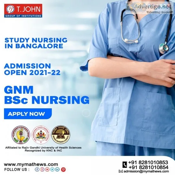 Study Nursing In Bangalore