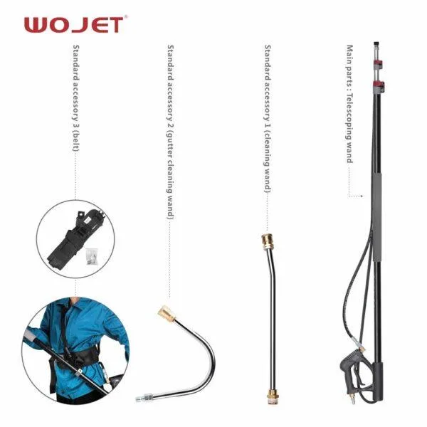 Telescoping Pressure Washer Wand