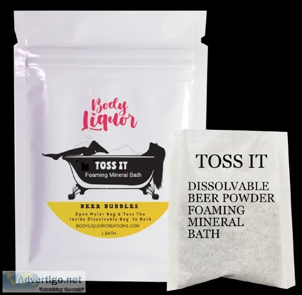 Body Tenders Ginger Beer toss it bath