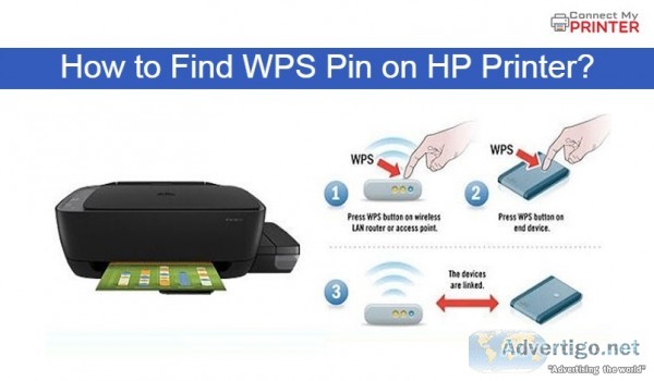 How can i find hp envy wps pin?
