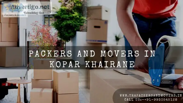 Packers and Movers in Kopar Khairane