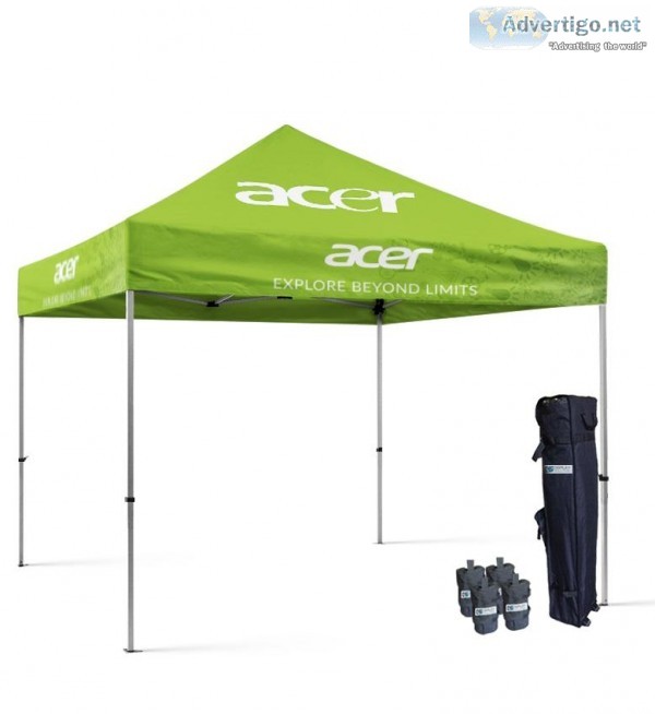 Order  Custom Pop Up Tents  With Full Color Graphics- Tent Depot
