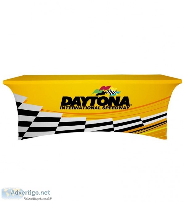 Trade Show Table Cover  Plain and Custom Printed Tablecloths - T