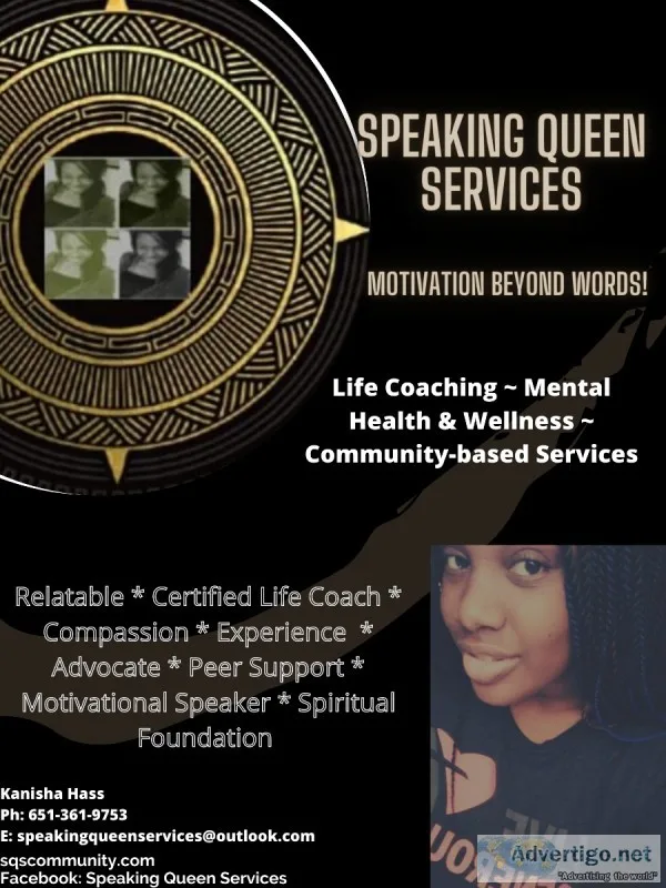 Life Coaching  Mental Health and Wellness  Community-based Servi