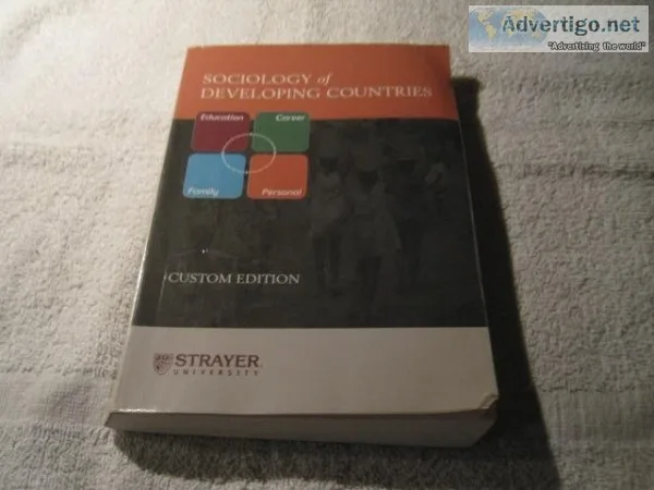 SOCIOLOGY of DEVELOPING COUNTRIES &ndash CUSTOM EDITION