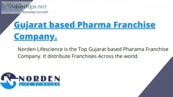 Gujarat based pcd pharma franchise company